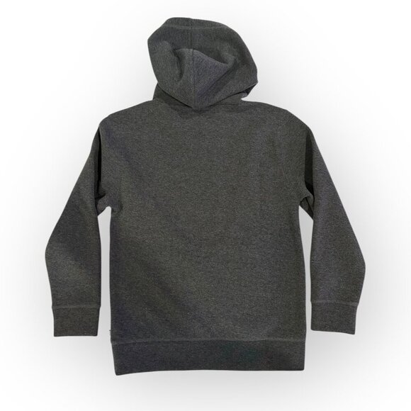 Nautica Pullover Hoodie Gray Sweatshirt w Front Pocket Size Boys Medium 10/12 - Picture 2 of 14